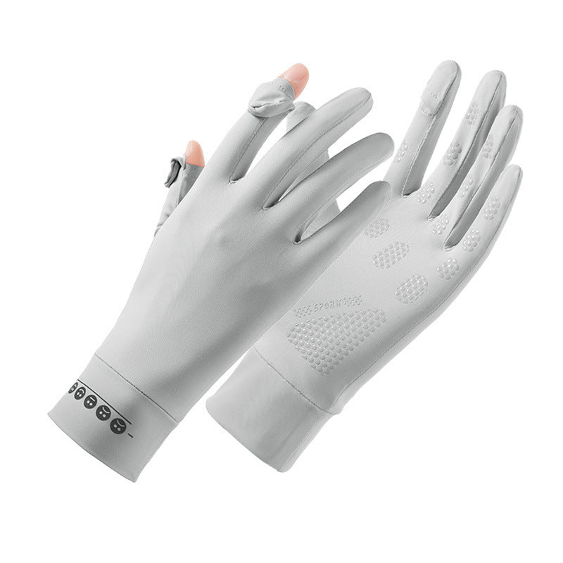 EB | Sonnenschirm Eis Seide Handschuhe