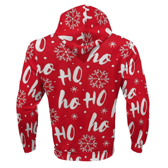 Herren Weihnachts-Hoodie mit farbenfrohem grafischen Design und bequemer Passform EB