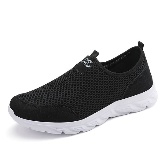 Damen Atmungsaktive Slip-On Freizeitschuhe EB