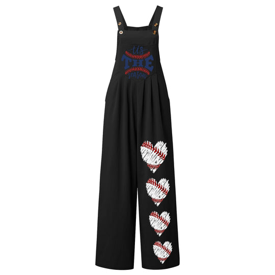 Damen Latzhose mit einzigartigem Herz-Motiv EB