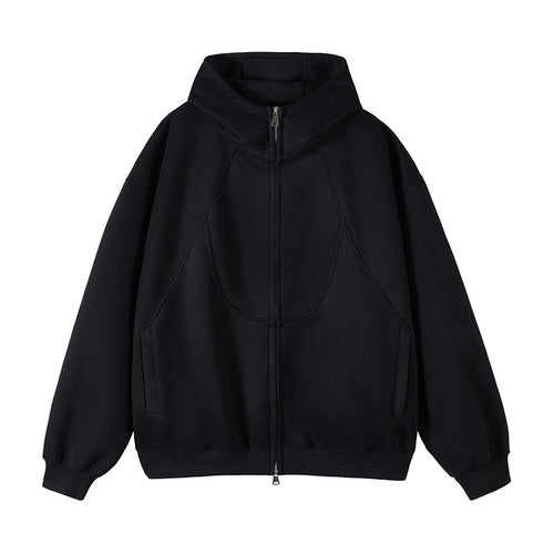 Damen modischer Kapuzenpullover mit innovativem Schnitt EB