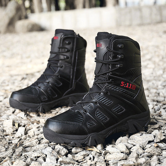 Damen Allwetter-Boots mit robuster Profilsohle und wasserabweisendem Obermaterial EB