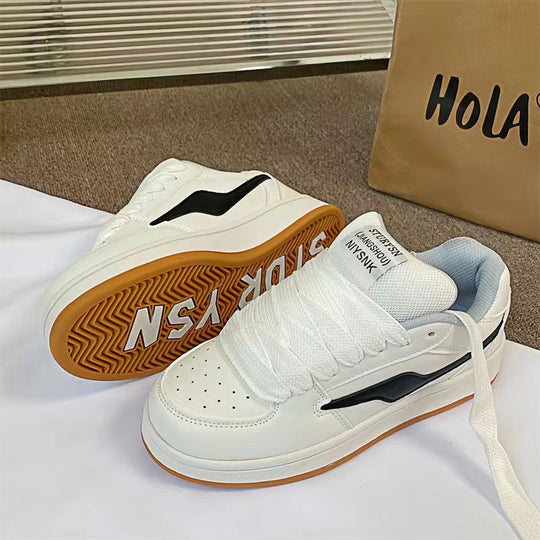 Damen Sneaker mit sportlichem Design und rutschfester Gummisohle EB