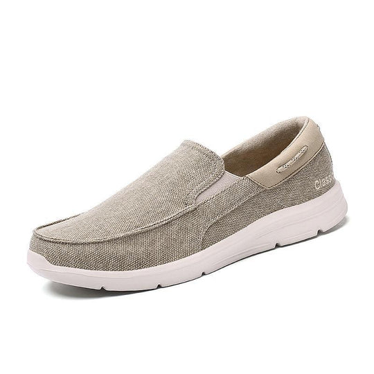 Damen Bequeme Slip-On Freizeitschuhe mit leichtem Obermaterial EB