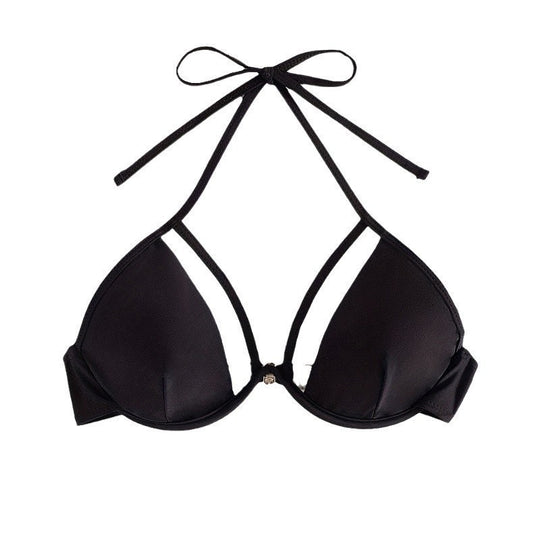 Damen Triangel-Bikini mit transparenten Design-Elementen EB