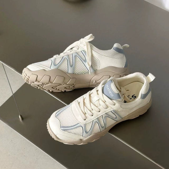 Damen Sportliche Sneakers mit dämpfendem Komfort und atmungsaktiver Konstruktion EB