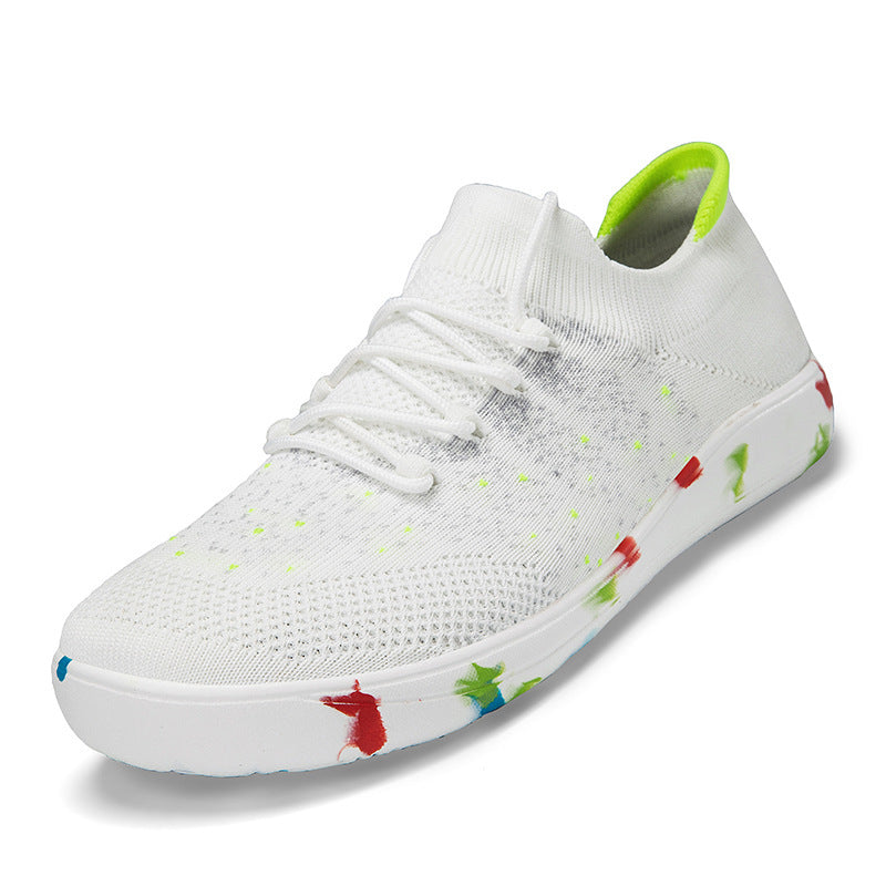 Damen Freizeit-Sneaker mit atmungsaktiver Mesh-Oberfläche und stoßdämpfendem Fußbett EB