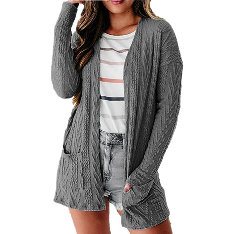 Damen Strickjacke im lässigen Design EB