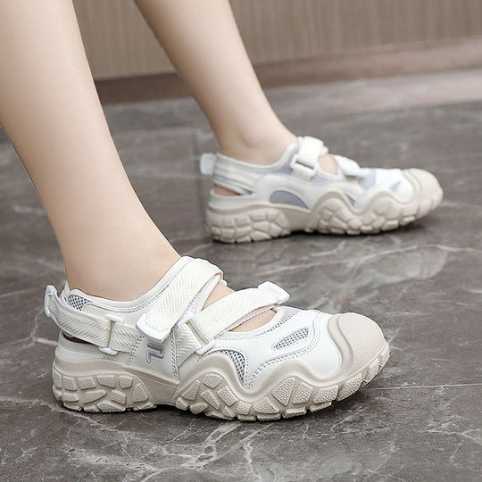 Damen Freizeitschuhe mit rutschfester Sohle und atmungsaktiver Obermaterialstruktur EB