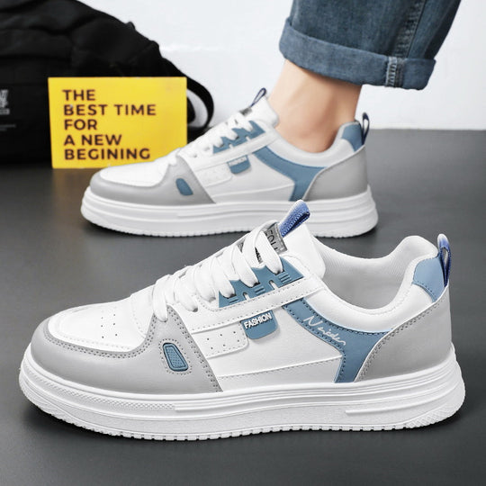 Damen Modische Sneakers mit strapazierfähigem Obermaterial und dämpfender Sohle EB