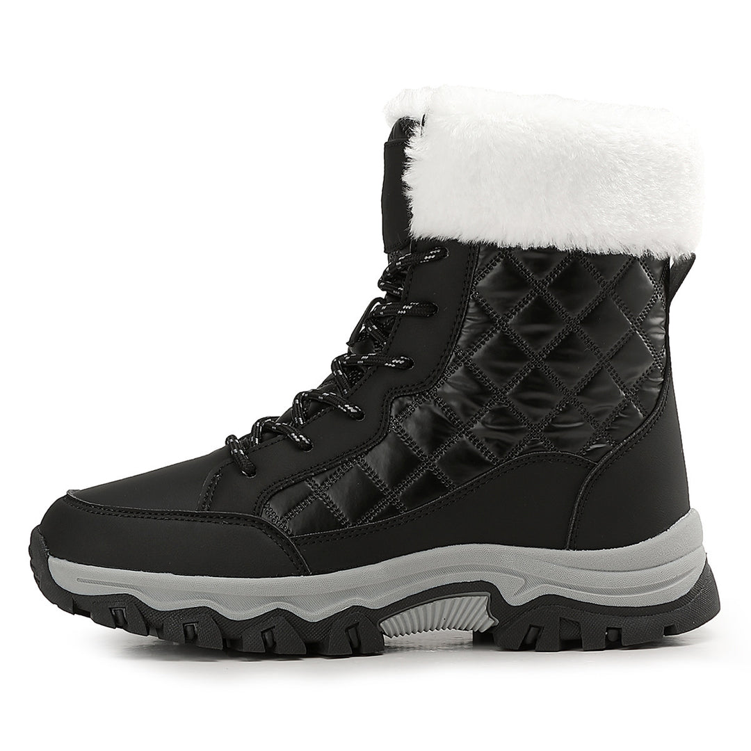 Damen Winterboots mit kuscheligem Innenfell und rutschfester Sohle EB