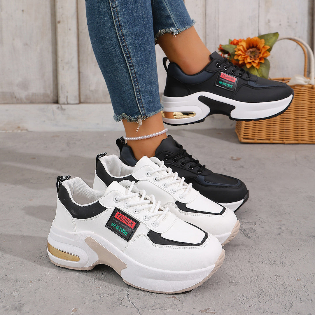 Damen Sneakers mit dämpfendem Air-Element und modernem Design EB