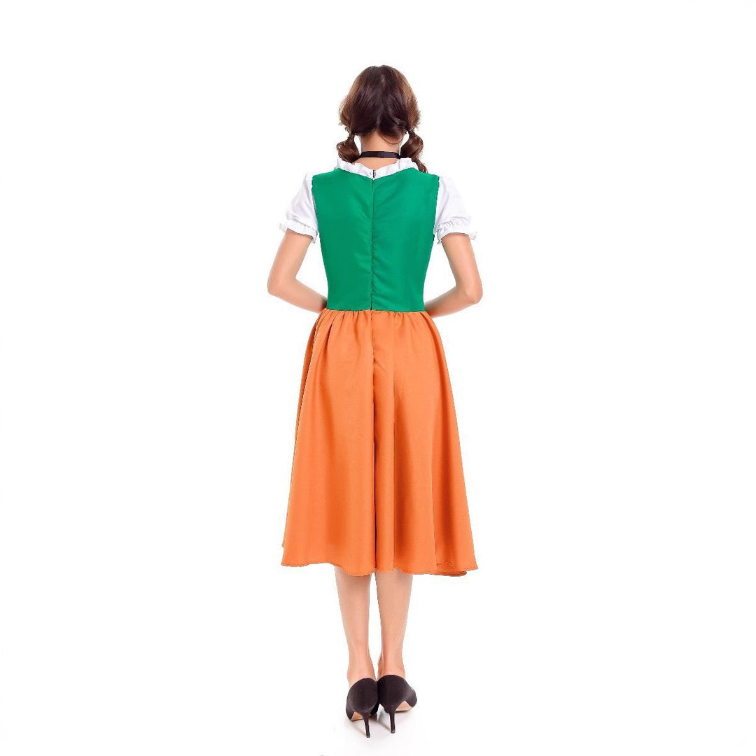 Damen Trachtenkleid mit romantischem Schnitt und verzierter Schürze EB