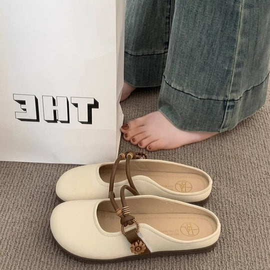 Damen Modische Clogs mit verstellbarem Riemen und komfortabler Sohle EB