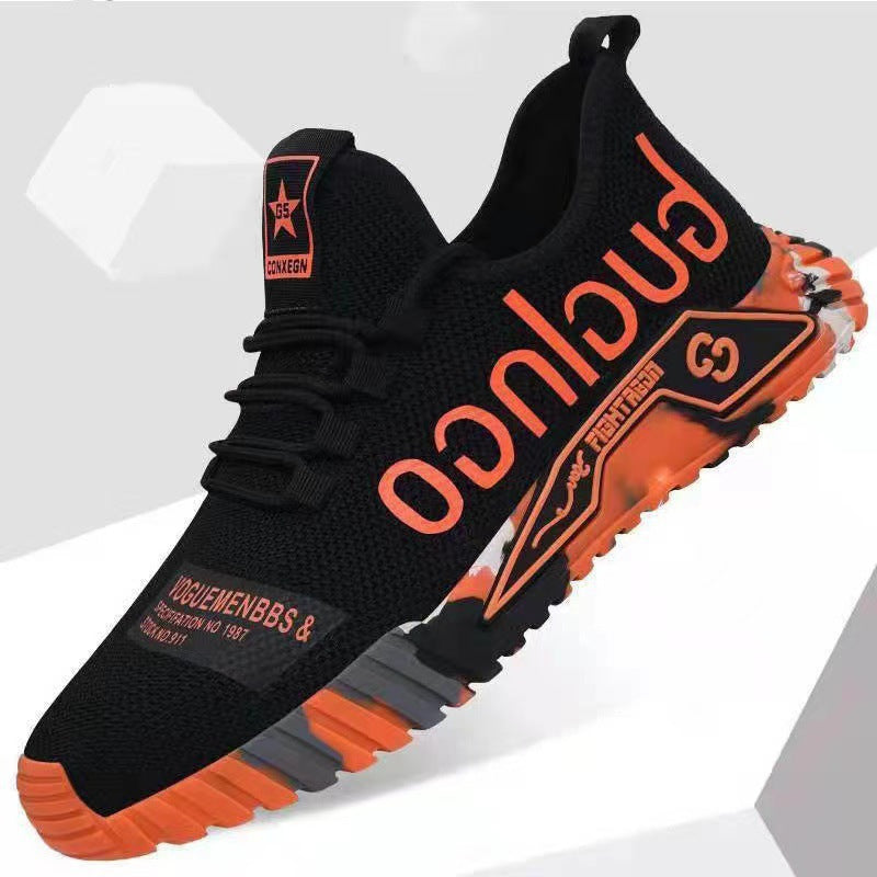 Herren Sportliche Freizeitsneaker mit rutschfester Sohle und atmungsaktivem Obermaterial EB
