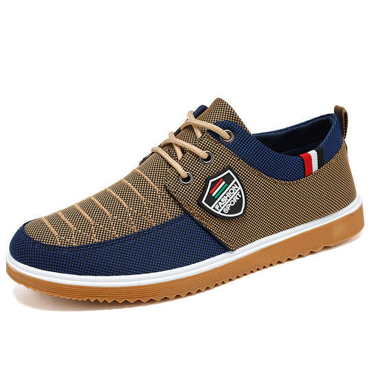 Damen Sportliche Schnürschuhe mit atmungsaktivem Obermaterial und rutschfester Sohle EB