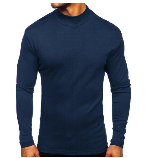 Herren hochwertiger Rollkragenpullover aus langlebigem Material EB