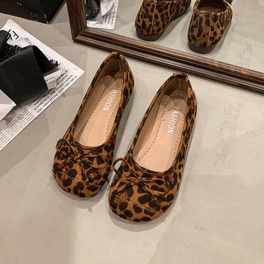Damen Ballerinas mit zartem Schleifen-Design und weichem Obermaterial EB