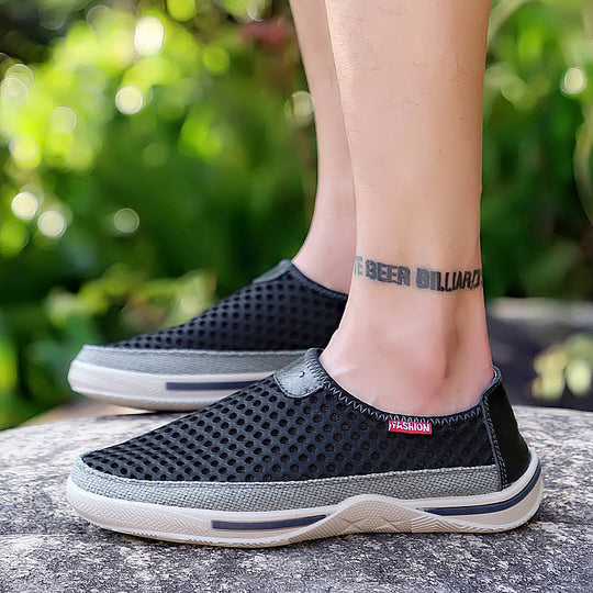 Damen Aerodynamische Slip-On Freizeitschuhe mit atmungsaktivem Material EB