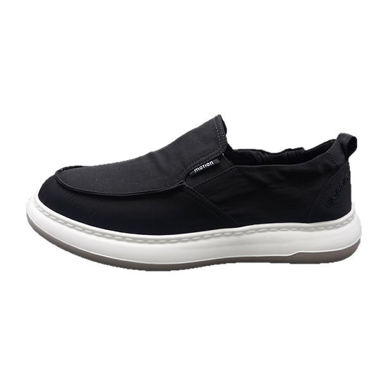 Damen bequeme Slip-On Sneakers mit elastischem Kragen und flexibler Sohle EB