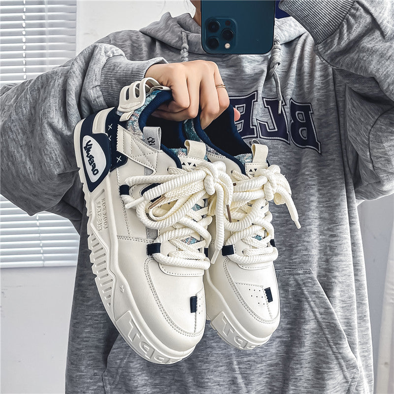 Damen Sportliche High-Top Sneakers mit strapazierfähiger Sohle und modernem Design EB