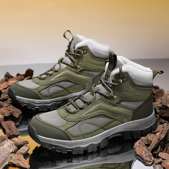 Damen Hochwertige Wanderschuhe mit rutschfester Profilsohle EB