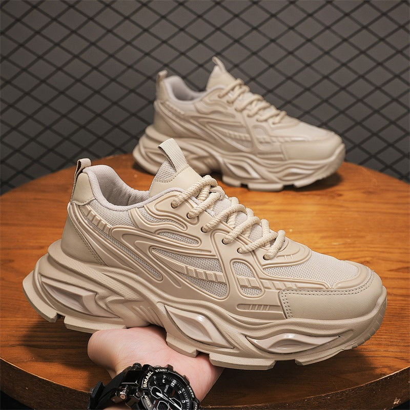 Damen Sportliche Chunky Sneakers mit elastischem Dämpfungssystem und atmungsaktivem Obermaterial EB