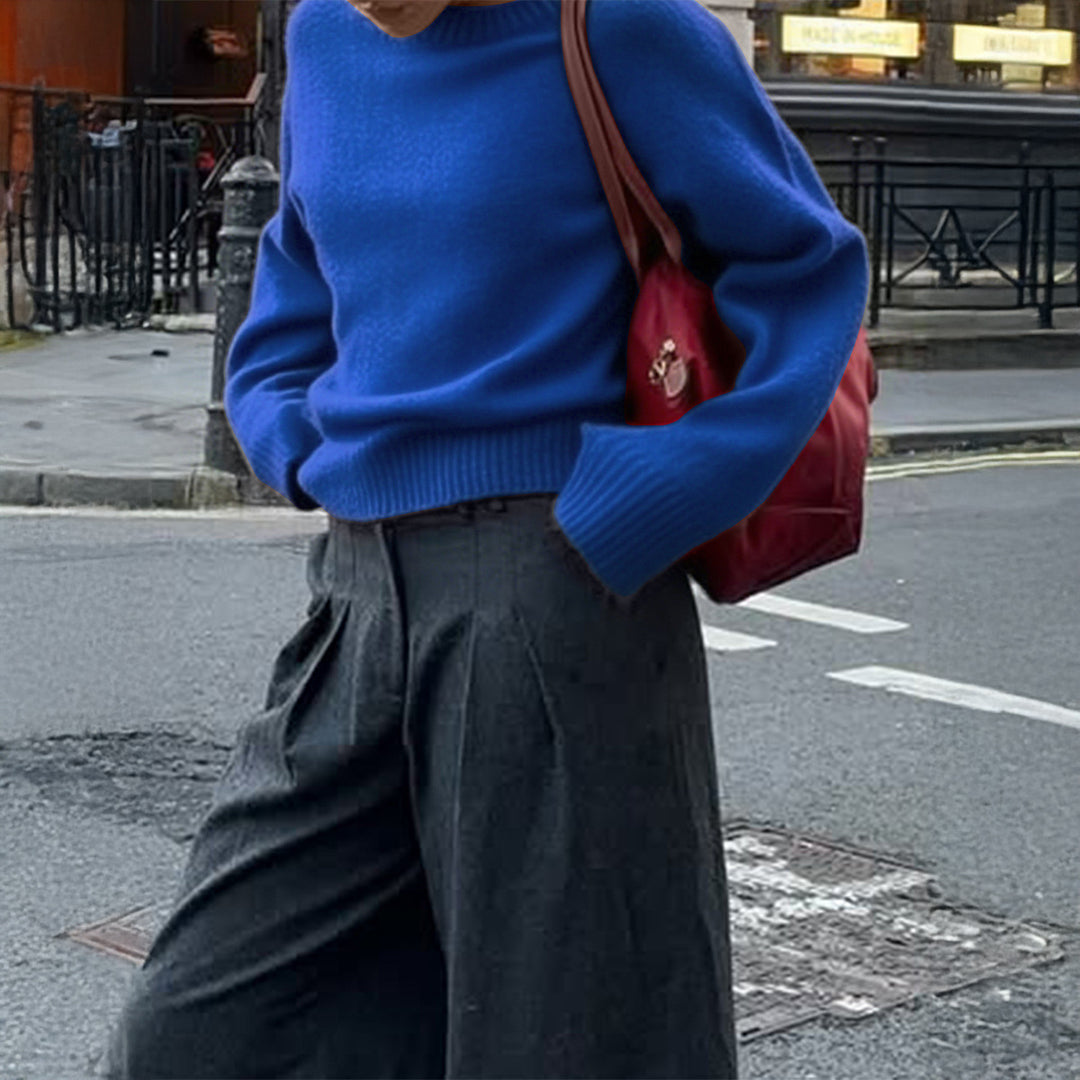 Damen nan großer Nylon-Shopper mit Ledergriffen und faltbarer Leichtbauweise EB