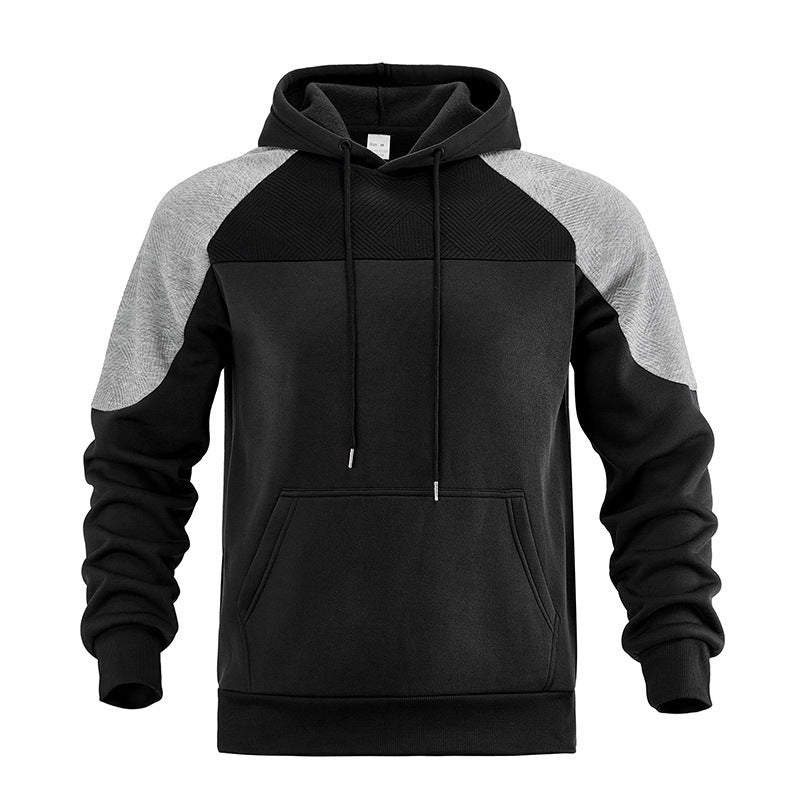 Herren Kapuzensweater mit ergonomischem Schnitt und strukturiertem Obermaterial EB