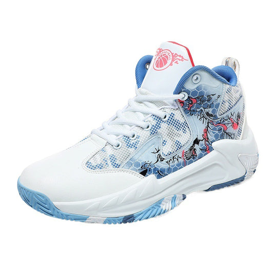 Damen Sportliche Basketball Sneakers mit atmungsaktiver Mesh-Oberfläche EB