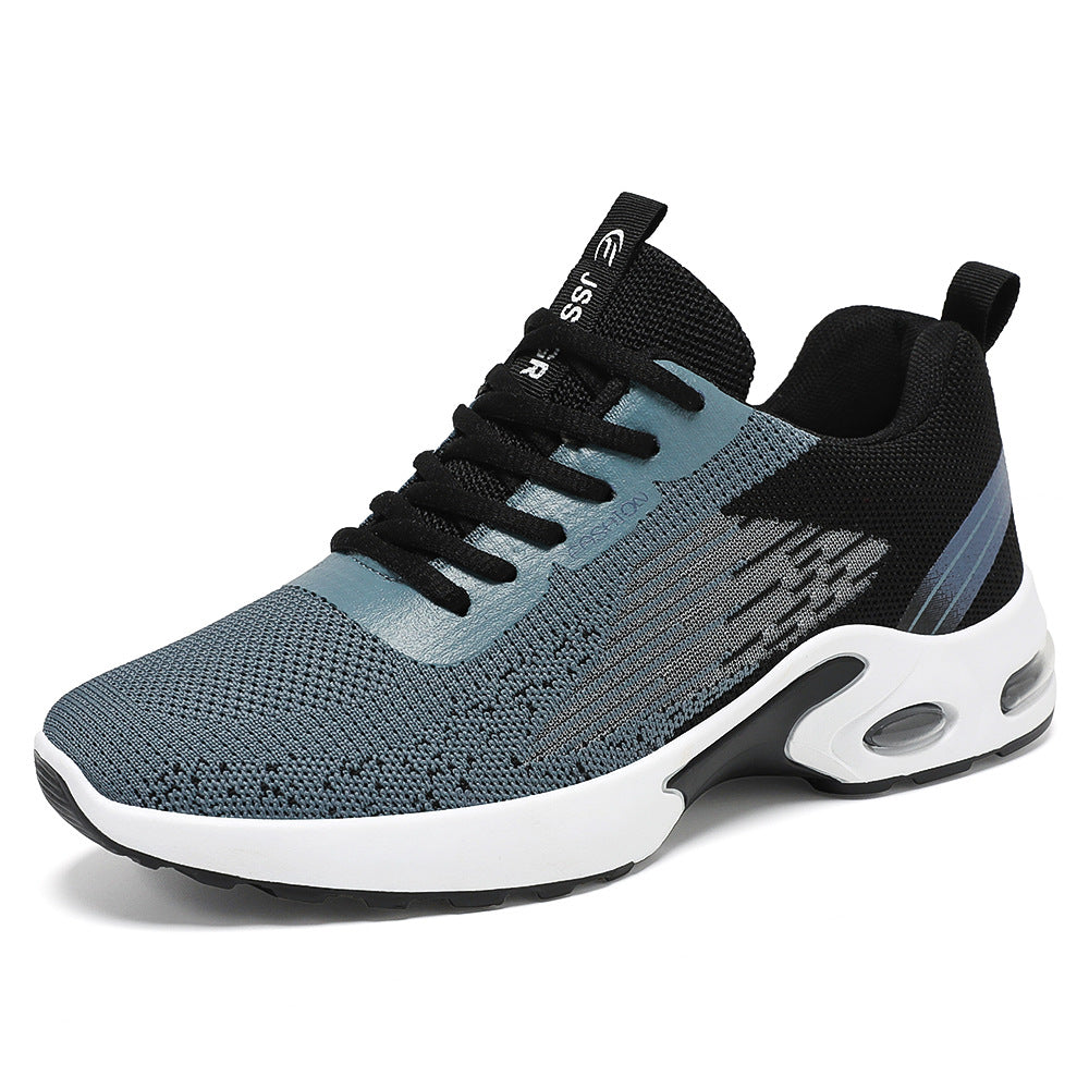 Damen Sportliche Schnür-Sneaker mit atmungsaktivem Mesh-Obermaterial und dämpfender Sohle EB