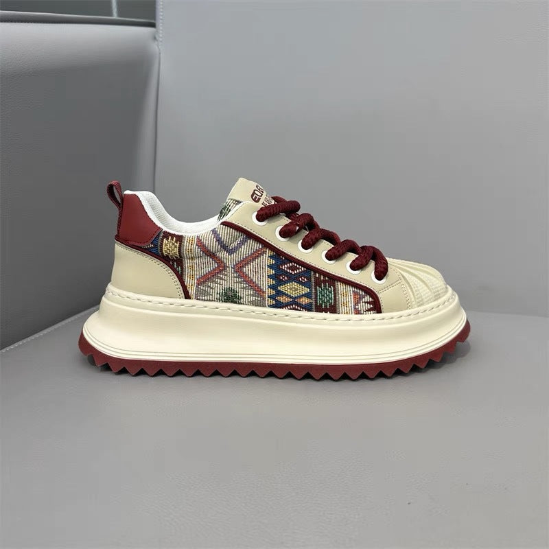 Damen modische Sneakers mit ethnischem Design und komfortabler Dämpfung EB