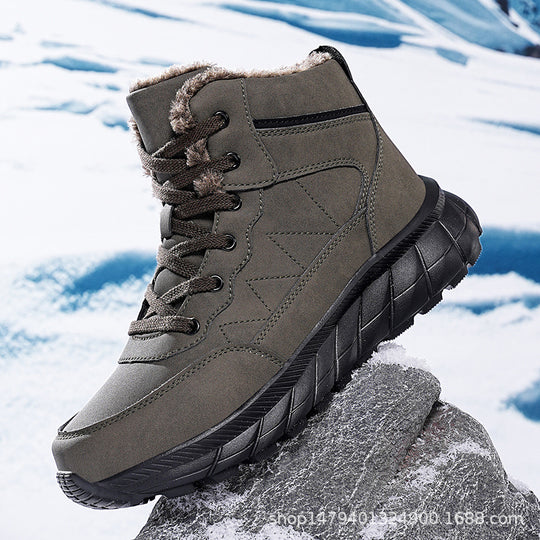 Damen Hohe Winterstiefel mit kuscheligem Futter und griffiger Sohle EB