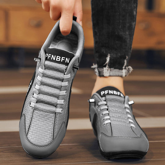 Damen Sportliche Freizeit Sneakers mit atmungsaktivem Obermaterial und rutschfester Sohle EB