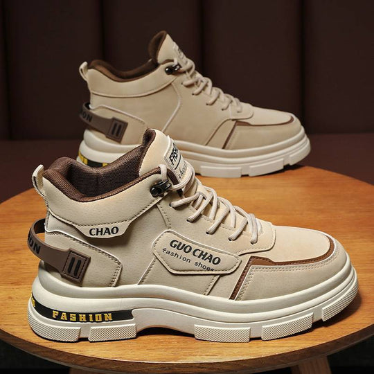 Damen High-Top Sneaker mit stabiler Sohle und modischem Design EB