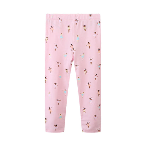 Mädchen Leggings mit bezauberndem Ballett-Motiv EB