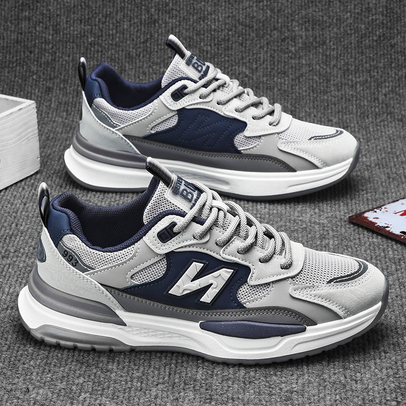Damen Sportliche Lightweight Sneakers mit atmungsaktiver Mesh-Oberfläche und dämpfender Sohle EB