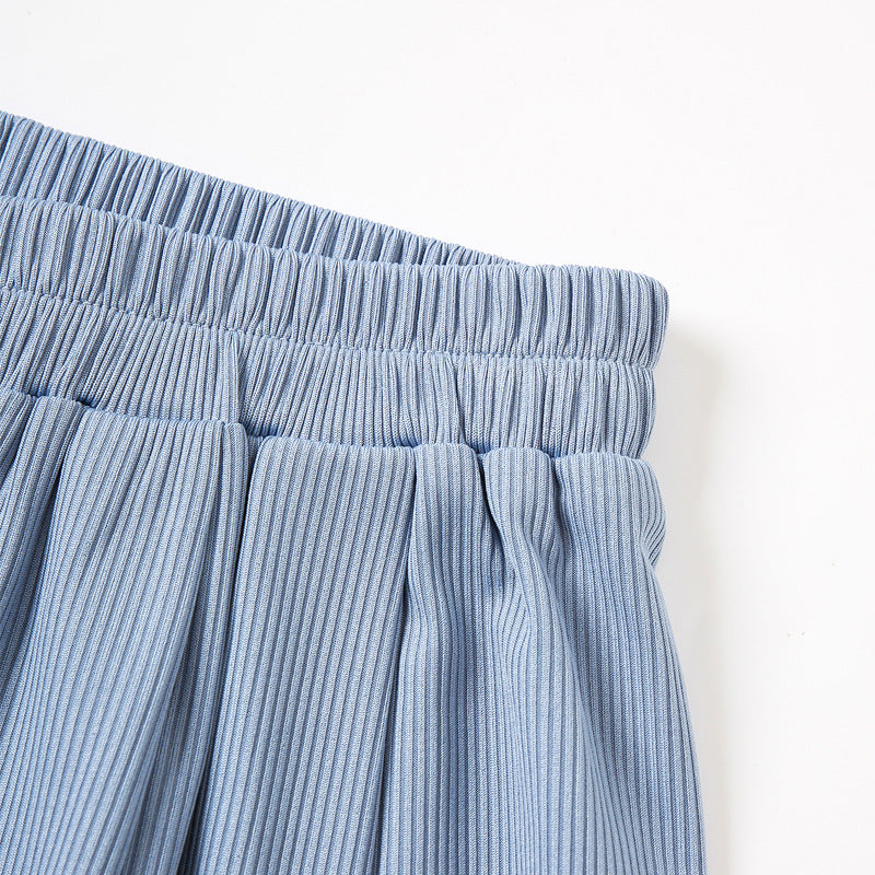 Damen Weit geschnittene Pluderhose mit elastischem Bund EB
