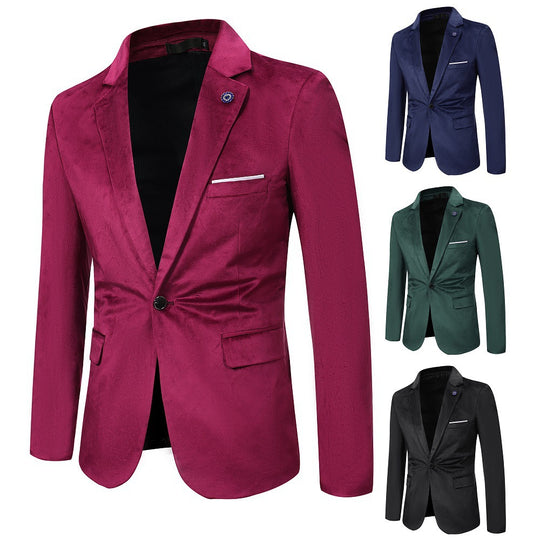 Damen eleganter samt Blazer mit slim fit EB