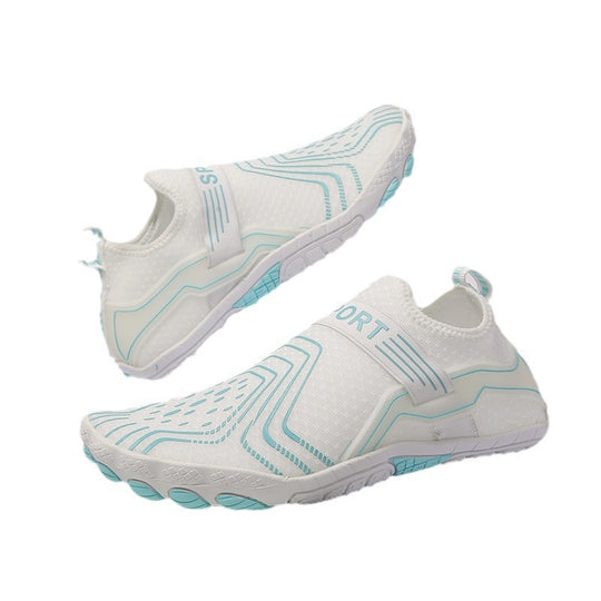 Damen Aqua-Schuhe mit rutschfester Sohle und elastischem Schnellschnürsystem EB
