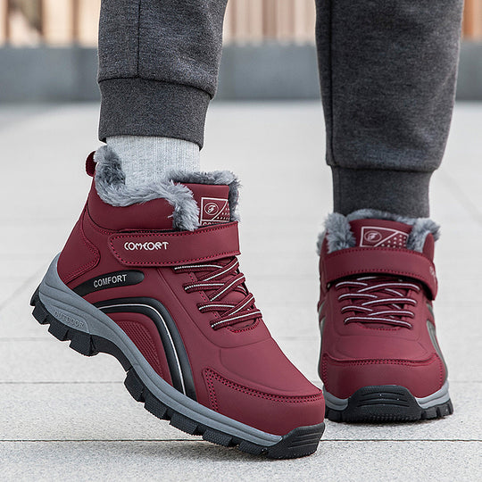 Damen wasserfeste Winterstiefel mit isolierendem Futter und rutschfester Sohle EB