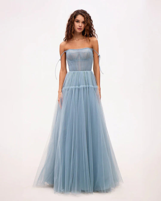 Damen Abendkleid aus feinstem Tüll von EB