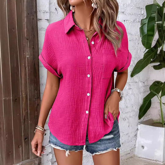 Damen lässige Hemdbluse EB