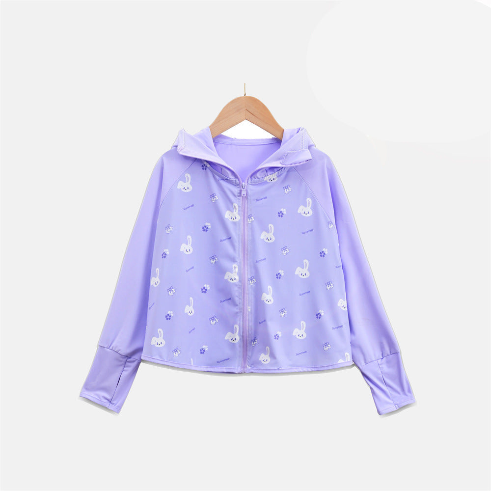 Damen Leichte UV-Schutz Outdoor-Jacke mit Kapuze EB