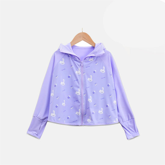 Damen Leichte UV-Schutz Outdoor-Jacke mit Kapuze EB