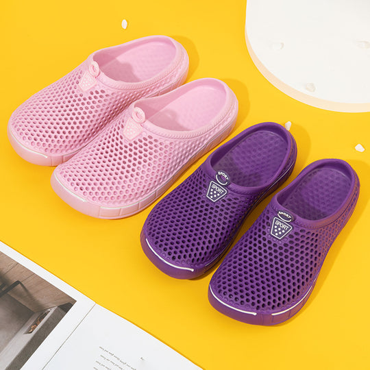 Damen Atmungsaktive Clogs mit rutschfester Sohle und ergonomischem Design EB