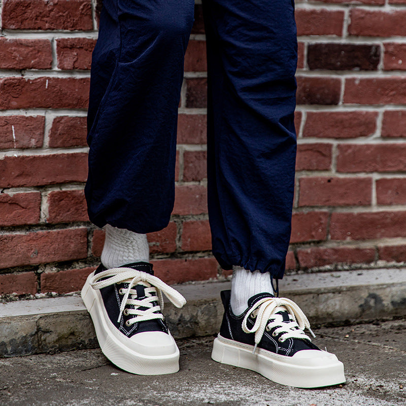 Damen Trendige Sneakers mit dicker Sohle EB