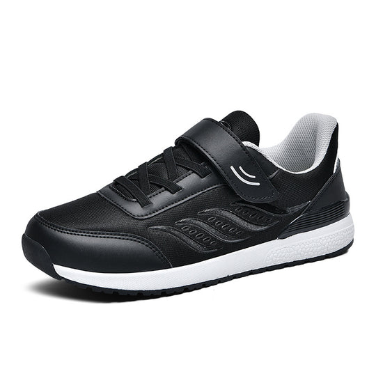 Damen Sportliche Sneaker mit praktischem Klettverschluss und atmungsaktiver Oberflächenstruktur EB
