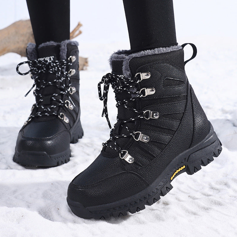 Damen Winterstiefel mit isolierender Fütterung und rutschfester Sohle EB 1759516923