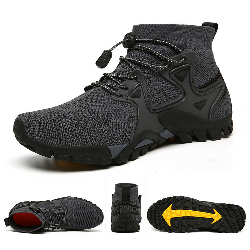 Damen Sportliche Wanderschuhe mit atmungsaktiver Mesh-Oberfläche und stabilisierenden Eigenschaften EB